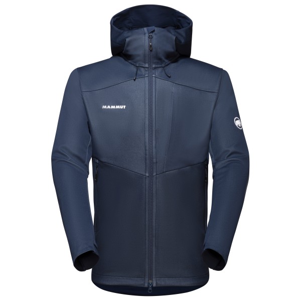 Image of Mammut - Ultimate VII SO Hooded Jacket - Softshelljacke Gr 3XL;L;M;S;XL;XXL beige;blau;schwarz bei Bergfreunde.ch - der Outdoor Shop