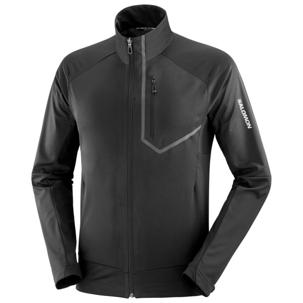 Image of Salomon - GORE-TEX Infinium Windstopper Pro Jacket - Langlaufjacke Gr L schwarz/grau