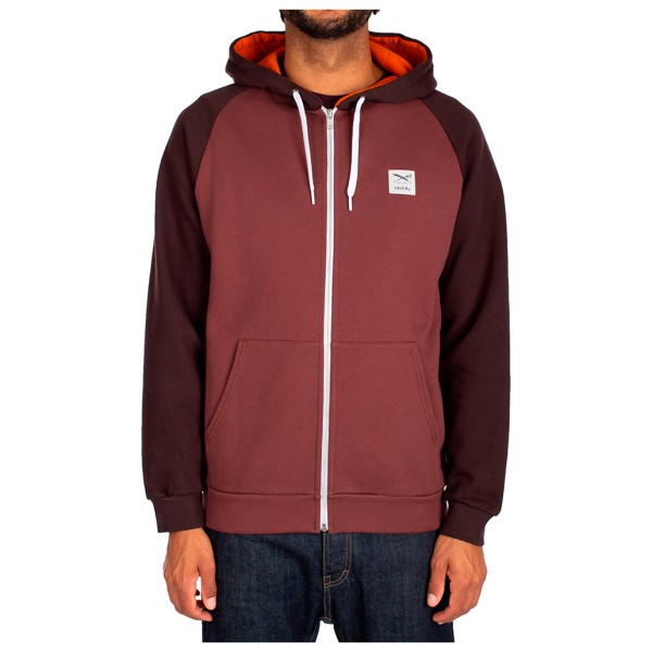 Image of Iriedaily - De College 2 Zip Hood - Freizeitjacke Gr L;M;S;XL;XXL braun;schwarz