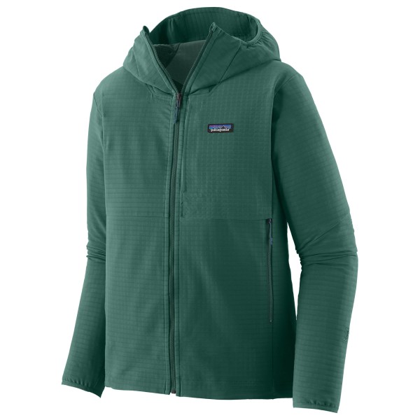 Patagonia - R1 Techface Hoody - Veste softshell taille S, vert