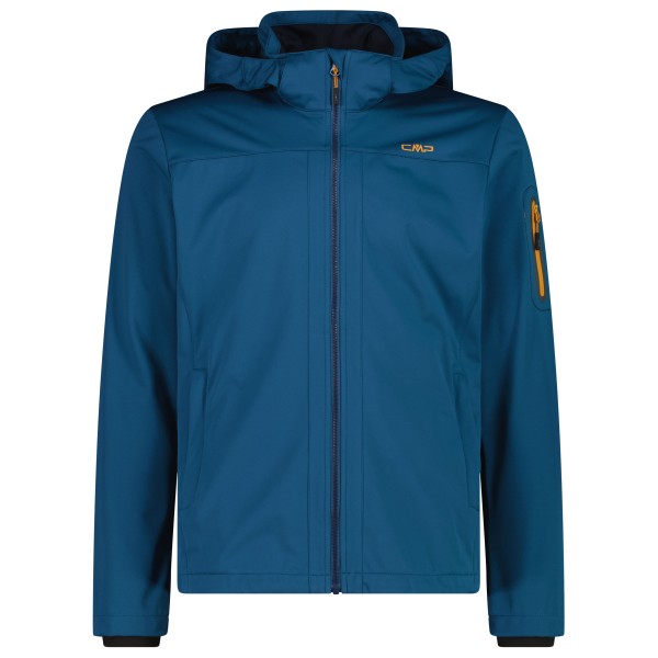 CMP Jacket Zip Hood Light Softshell Softshelljacke Herren Wandern (Gr 56 |blau)