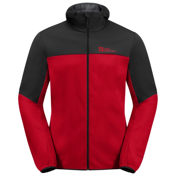 Image of Jack Wolfskin - Feldberg Hoody - Softshelljacke Gr 3XL;L;M;S;XL;XXL blau;grau;schwarz