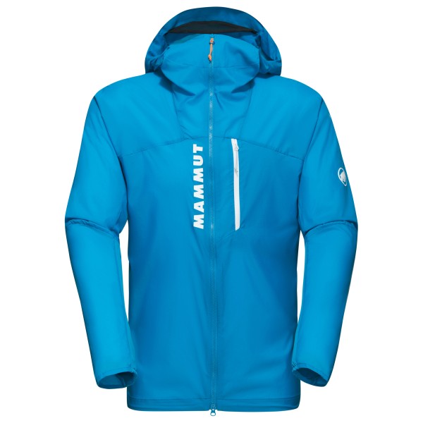 Mammut - Aenergy Windbreaker Hooded Jacket - Softshelljacke Gr L;M;S;XXL blau;grau/weiß