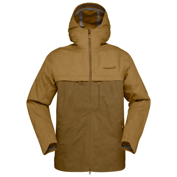 Norrøna - Femund Cotton Jacket - Freizeitjacke Gr L;M;S;XL;XXL blau;braun