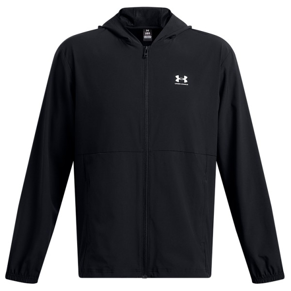 Image of Under Armour - Vibe Woven Windbreaker - Sweat- & Trainingsjacke Gr L schwarz