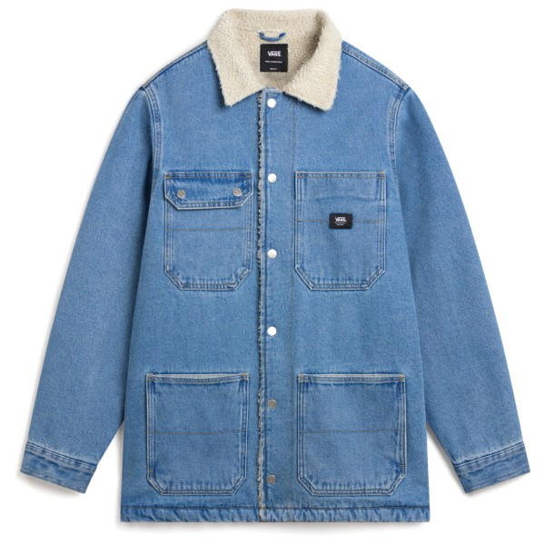 Image of Vans - Drill Chore Denim Sherpa Coat - Freizeitjacke Gr L blau