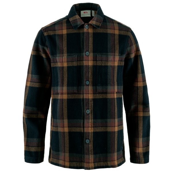 Image of Fjällräven - Singi Flannel Overshirt - Freizeitjacke Gr L schwarz