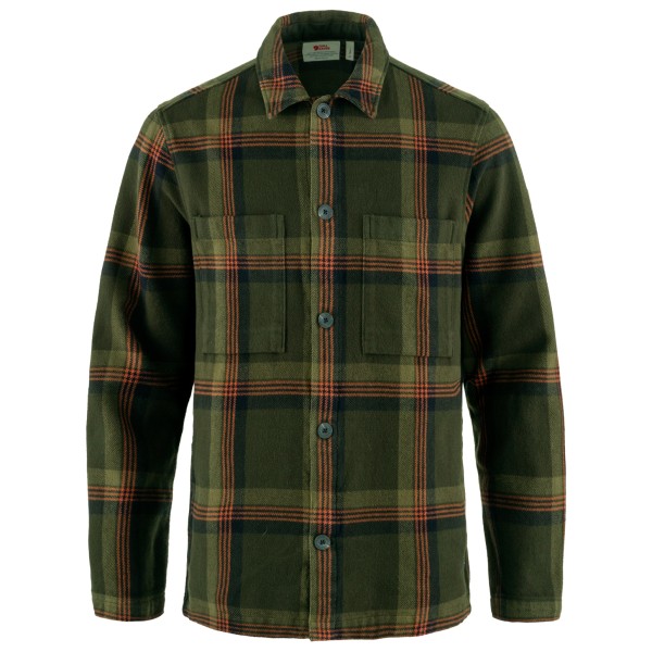 Image of Fjällräven - Singi Flannel Overshirt - Freizeitjacke Gr M oliv