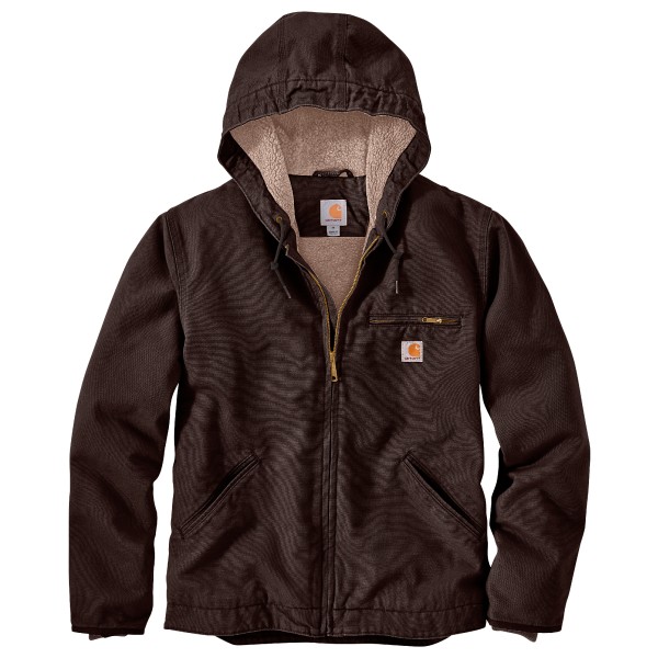 Carhartt Washed Duck Sherpa Lined Jacket Vrijetijdsjack Bruin