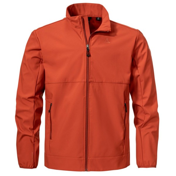 Schöffel Softshell Jacket Style Mirusha Softshelljacke Herren Wandern (Gr 54 |rot |wasserdicht)