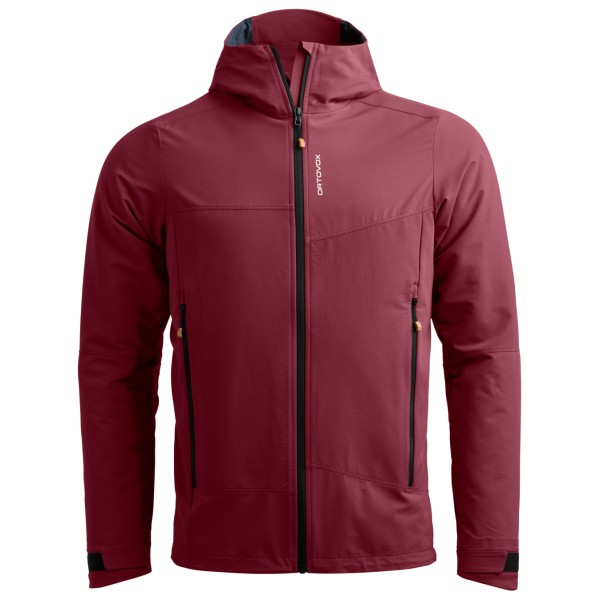 Ortovox Seceda Softshell Jacket Softshelljacke Herren Wandern (Gr XL |rot)