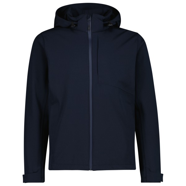 CMP Jacket Zip Hood Stretch Softshell Softshelljack Blauw