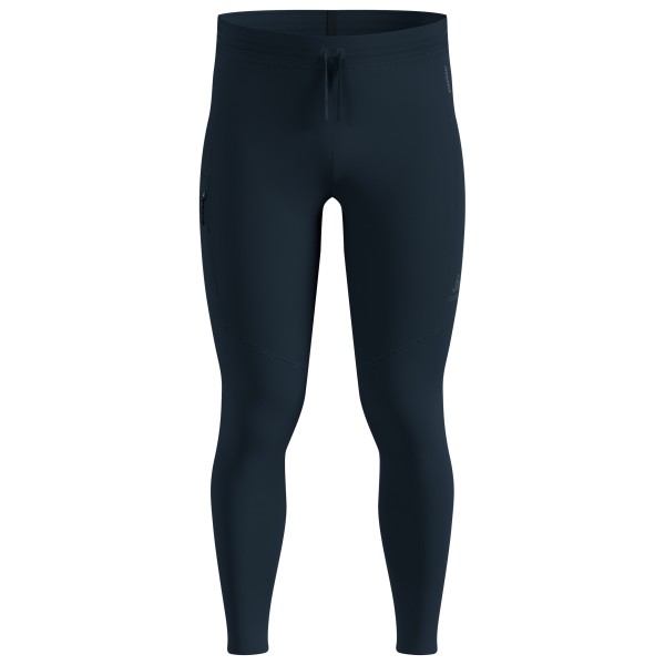 Odlo – Zeroweight Pro Windproof Warm Tights – Langlaufbroek maat S, Blauw