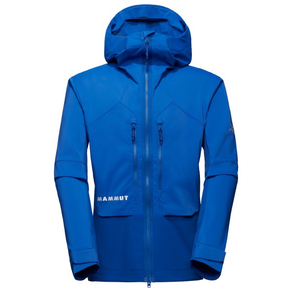 Mammut Eiger Nordwand Pro Softshell Hooded Jacket Softshelljack Blauw