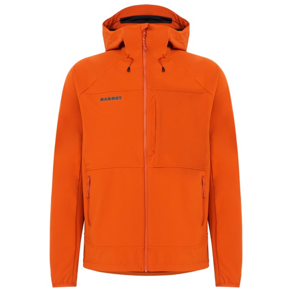 Mammut - Ultimate Comfort Softshell Hooded Jacket - Softshelljacke Gr L rot