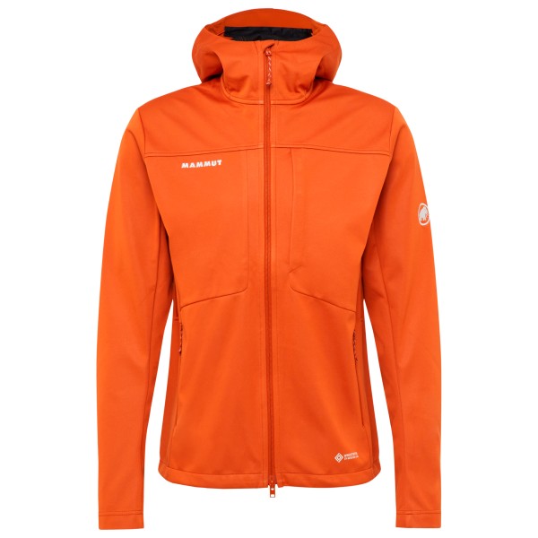 Mammut Ultimate VIII Softshell Hooded Jacket Softshelljack Oranje