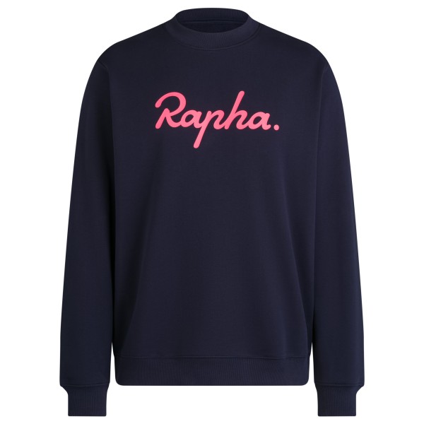 Rapha Heavyweight Cotton Sweatshirt Large Logo Trainingsjack Blauw