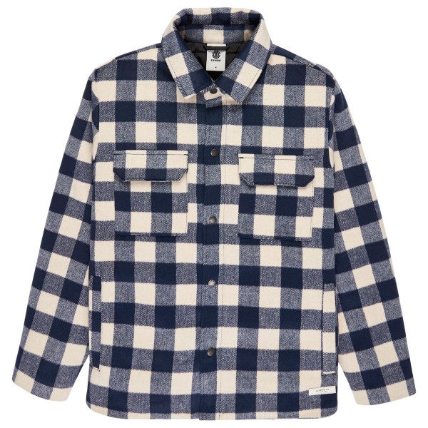 Element - Lodge Check - Freizeitjacke Gr L grau