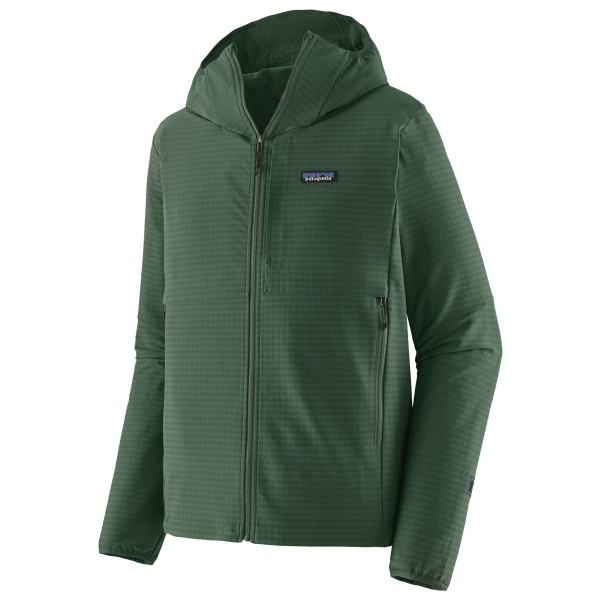 Patagonia R1 Techface Hoody Softshelljack /olijfgroen