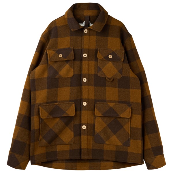 LAKOR Birler Wool Jacket Vrijetijdsjack Bruin