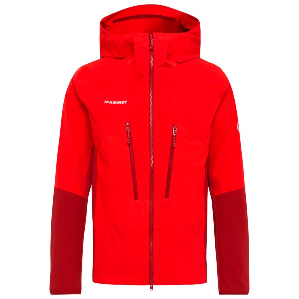 Mammut Aenergy Pro SO Hybrid Hooded Jacket Softshelljack Rood