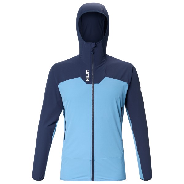 Softshelljacke Millet Kamet XCS Light Hoodie Herren (Gr L |blau)
