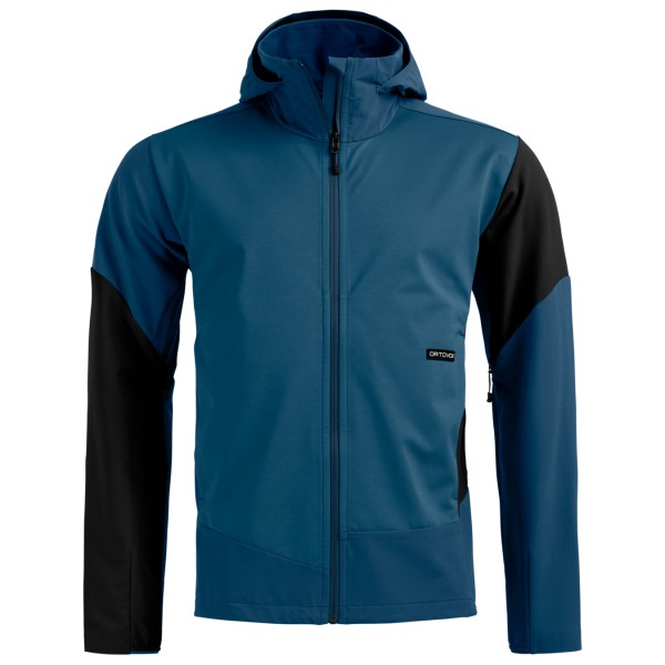 Ortovox Ortler Softshell Plus Jacket Softshelljack Blauw