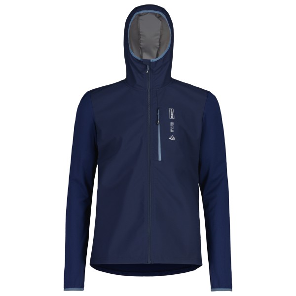 Maloja BeifussM. Softshelljack Blauw