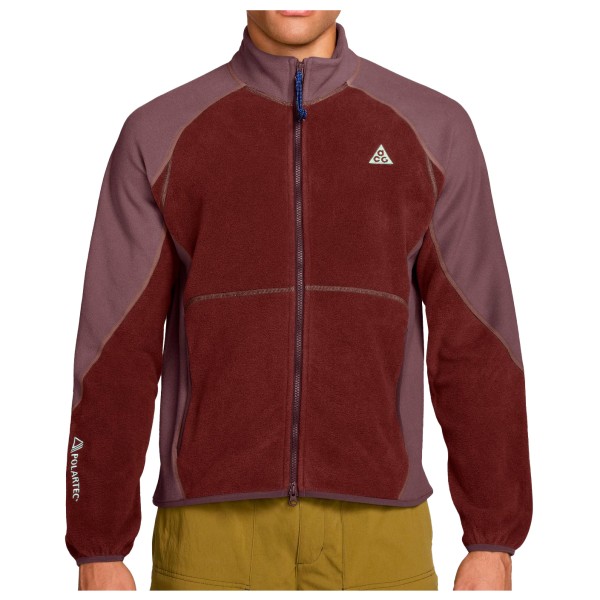 Nike ACG Wolf Tree Full Zip Jacket Fleecevest Rood