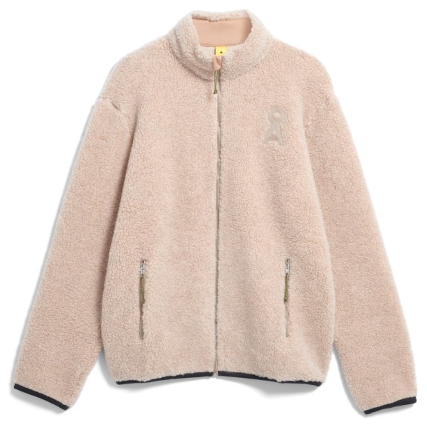 ARMEDANGELS Wool Blend Fleece Jacket Vrijetijdsjack Beige