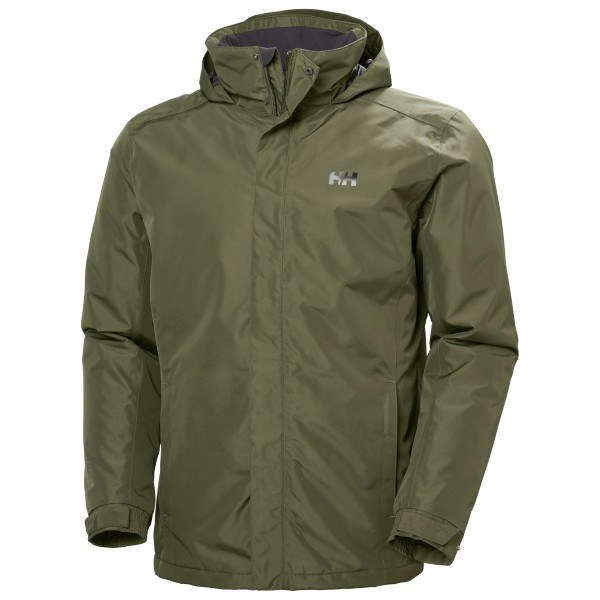 Helly Hansen – Dubliner Insulated Jacket – Winterjack maat S, Olijfgroen