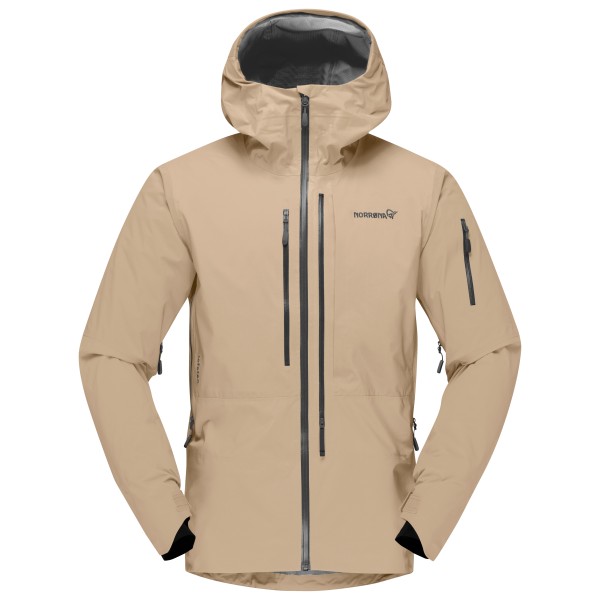 Image of Norrøna - Lofoten GORE-TEX Pro Jacket - Skijacke Gr L beige