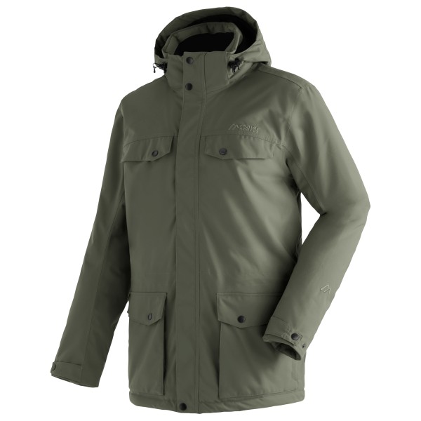 Maier Sports Knuth Parka Men (Größe 50 |oliv |wasserdicht)