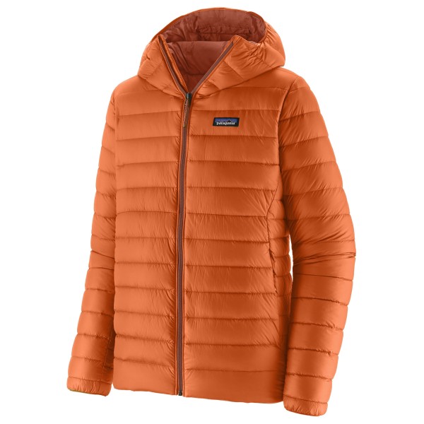 Image of Patagonia - Down Sweater Hoody - Daunenjacke Gr M orange/rot