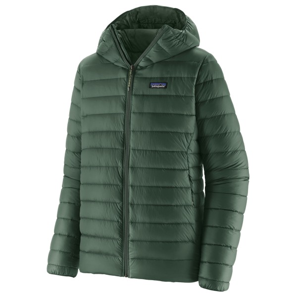 Patagonia Down Sweater Hoody Donsjack Groen