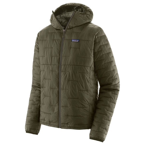 Image of Patagonia - Micro Puff Hoody - Kunstfaserjacke Gr L oliv