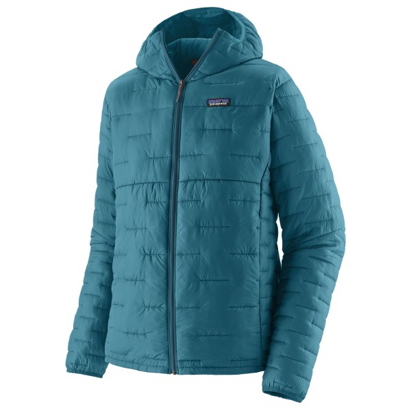 Patagonia Micro Puff Hoody Synthetisch jack turkoois Blauw