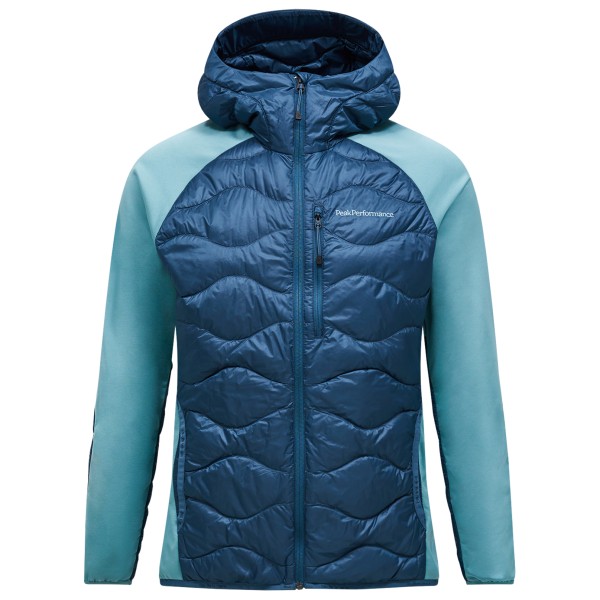 Peak Performance - Helium Down Hybrid Hood - Daunenjacke Gr S blau