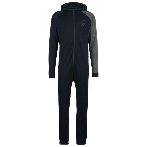 Image of Stoic - Merino260 StadjanSt. One Suit - Overall Gr M;S;XS blau/schwarz;schwarz