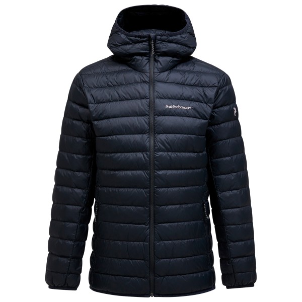 Image of Peak Performance - Down Liner Hood Jacket - Daunenjacke Gr L schwarz/blau