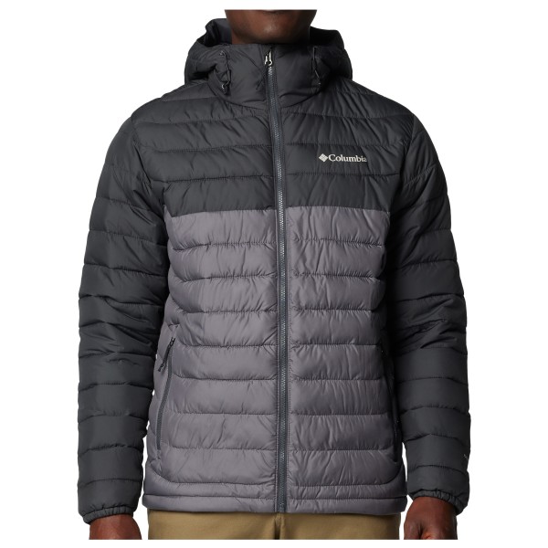 Image of Columbia - Powder Lite II Hooded Jacket - Kunstfaserjacke Gr L grau