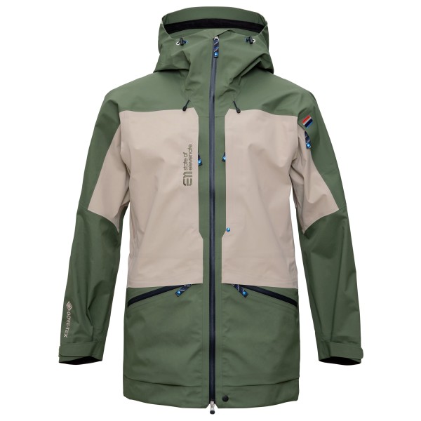 Elevenate Pure 100 Jacket Ski-jas Olijfgroen