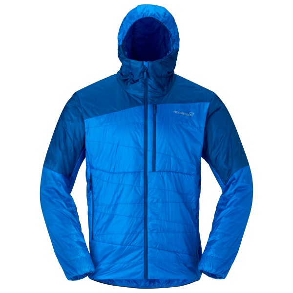 Norrøna Falketind Thermo40 Hood Kunstfaserjacke Herren Trekking (Gr XL |blau)