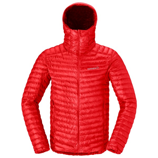 Image of Norrøna - Trollveggen Superlight Down800 Hood - Daunenjacke Gr L rot