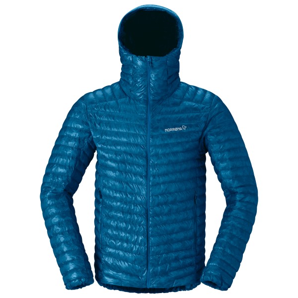 Norrøna Trollveggen Superlight Down800 Hood Donsjack Blauw