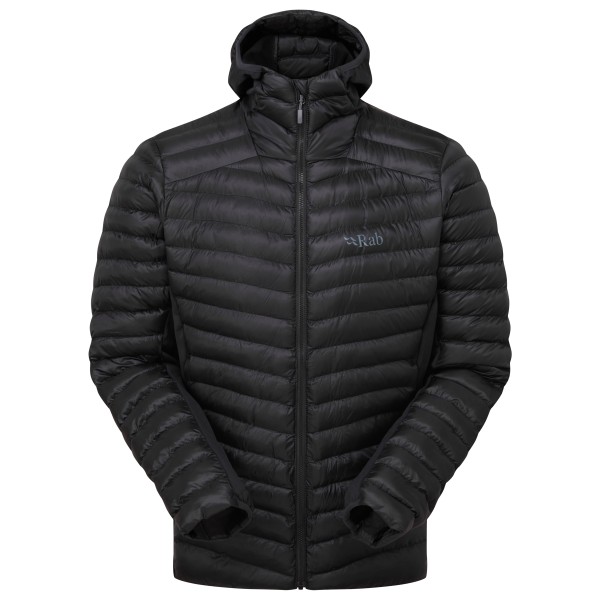 Rab Cirrus Flex Hoody Kunstfaserjacke Herren Bergsteigen (Gr S |schwarz)