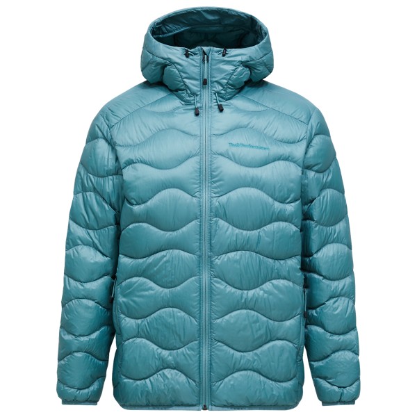 Peak Performance - Helium Down Hood Jacket - Daunenjacke Gr L türkis