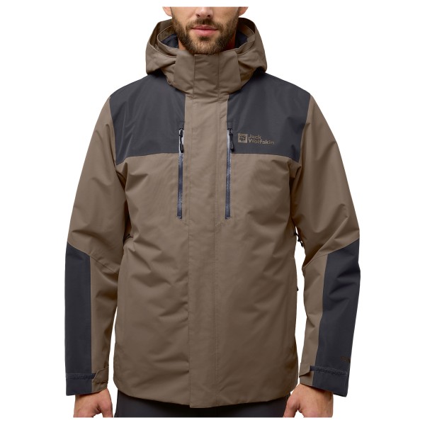 Image of Jack Wolfskin - Jasper 3In1 Jacket - Doppeljacke Gr 3XL braun
