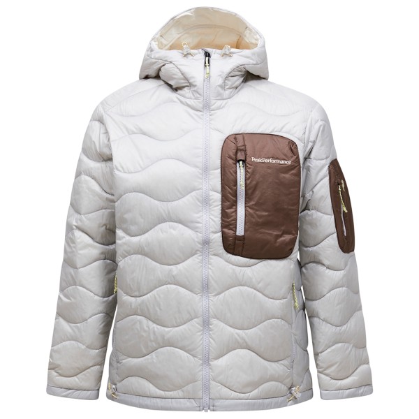 Peak Performance Helium Utility Down Hood Donsjack Grijs