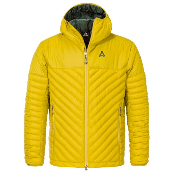 Schöffel Down Jacket Cascata Donsjack Geel